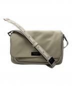 Kate Spadeケイトスペード）の古着「Sam Icon KSNYL Nylon Medium Messenger Bag」｜ベージュ