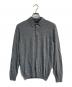 BARNEYS NEWYORK（バーニーズ・ニューヨーク）の古着「ニットポロシャツ」｜グレー