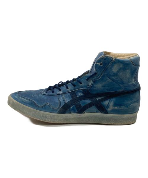Onitsuka Tiger（オニツカタイガー）Onitsuka Tiger (オニツカタイガー) ハイカットスニーカー ブルー サイズ:26cmの古着・服飾アイテム