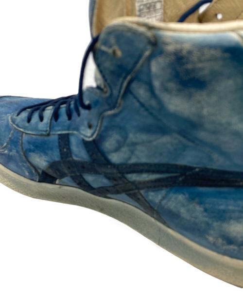 Onitsuka Tiger（オニツカタイガー）Onitsuka Tiger (オニツカタイガー) ハイカットスニーカー ブルー サイズ:26cmの古着・服飾アイテム