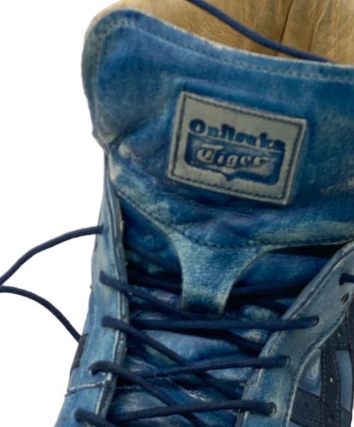 Onitsuka Tiger（オニツカタイガー）Onitsuka Tiger (オニツカタイガー) ハイカットスニーカー ブルー サイズ:26cmの古着・服飾アイテム
