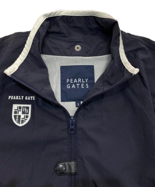 PEARLY GATES（パーリーゲイツ）PEARLY GATES (パーリーゲイツ) ナイロンジャケット ネイビー サイズ:5の古着・服飾アイテム