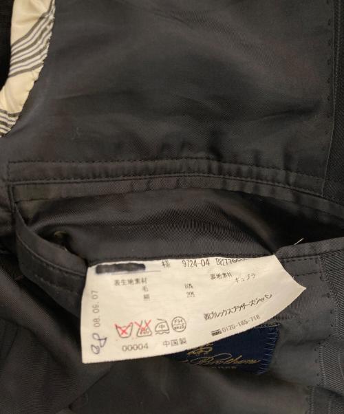 BROOKS BROTHERS（ブルックスブラザーズ）BROOKS BROTHERS (ブルックスブラザーズ) シルクブレンドセットアップスーツ ブラック サイズ:-の古着・服飾アイテム