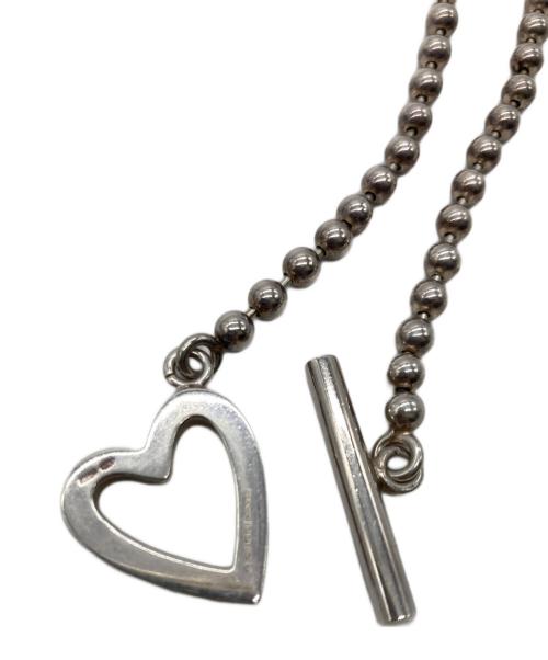 GUCCI（グッチ）GUCCI (グッチ) ハートトグルボールチェーンネックレスの古着・服飾アイテム