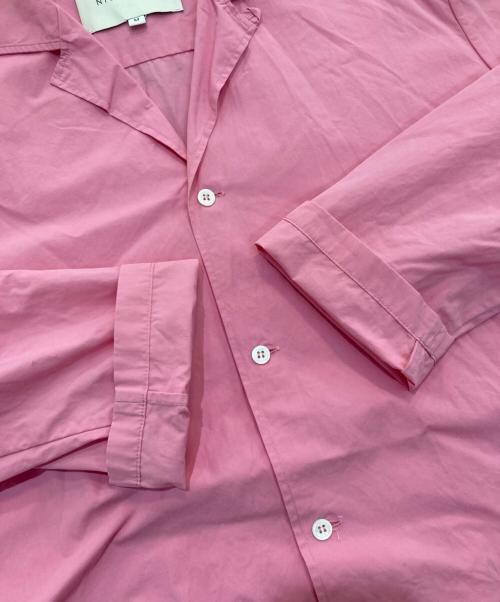 STUDIO NICHOLSON（スタジオ ニコルソン）STUDIO NICHOLSON (スタジオ ニコルソン) CABRILLA SHIRTS　SN-255 ピンク サイズ:Mの古着・服飾アイテム