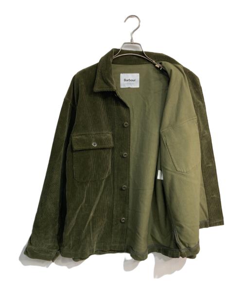 Barbour（バブアー）Barbour (バブアー) コーデュロイシャツジャケット グリーン サイズ:40の古着・服飾アイテム