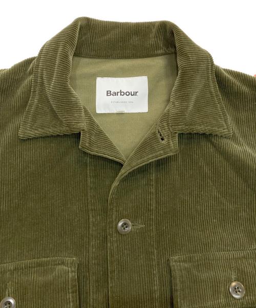 Barbour（バブアー）Barbour (バブアー) コーデュロイシャツジャケット グリーン サイズ:40の古着・服飾アイテム