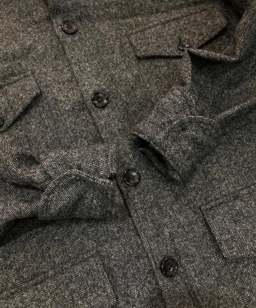 Errico Formicola（エリコフォルミコラ）Errico Formicola (エリコフォルミコラ) ウールシャツジャケット　イタリア製　92-207-05-092089 グレー サイズ:46の古着・服飾アイテム