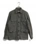 Errico Formicola（エリコフォルミコラ）の古着「ウールシャツジャケット　イタリア製　92-207-05-092089」｜グレー