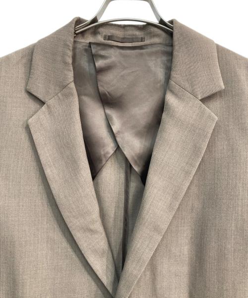 TOMORROW LAND（トゥモローランド）TOMORROW LAND (トゥモローランド) ウールレーヨン シングル1Bテーラードジャケット ブラウン サイズ:Sの古着・服飾アイテム