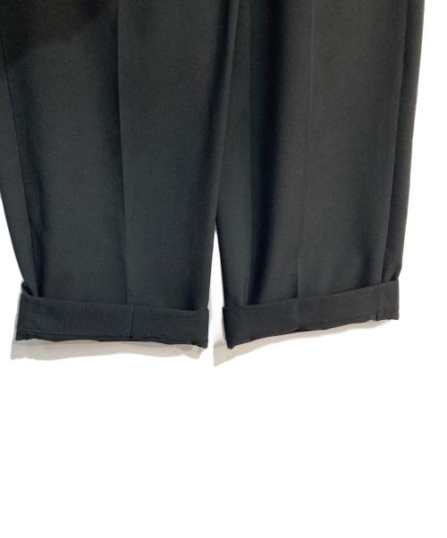 kaiko（カイコー）kaiko (カイコー) スラックス ブラック サイズ:1の古着・服飾アイテム