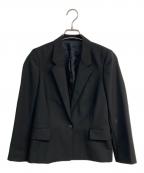 Acne studiosアクネ ストゥディオス）の古着「1Bテーラードジャケット 14SS　CALI MOHAIR PSS14」｜ブラック