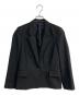 Acne studios（アクネ ストゥディオス）の古着「1Bテーラードジャケット 14SS　CALI MOHAIR PSS14」｜ブラック
