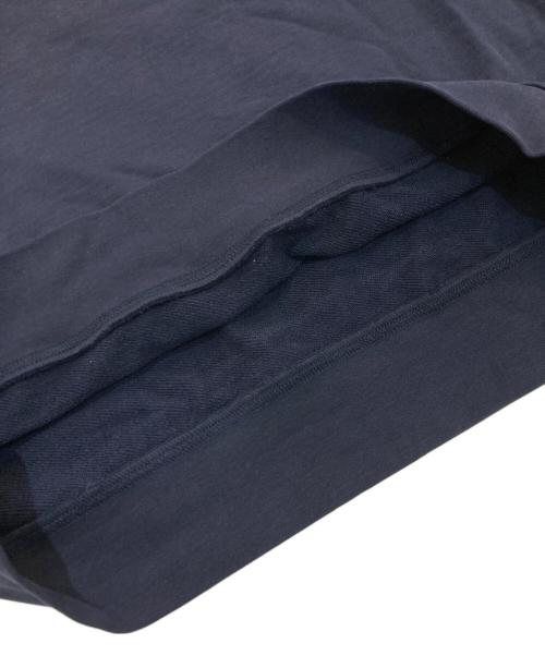 MARITHE+FRANCOIS GIRBAUD（マリテフランソワジルボー）MARITHE+FRANCOIS GIRBAUD (マリテフランソワジルボー) W CLASSIC LOGO CROP SWEATSHIRT　1MG23CSW101 ネイビー サイズ:Lの古着・服飾アイテム