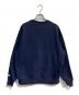 MARITHE+FRANCOIS GIRBAUD (マリテフランソワジルボー) W CLASSIC LOGO CROP SWEATSHIRT　1MG23CSW101 ネイビー サイズ:L：5000円