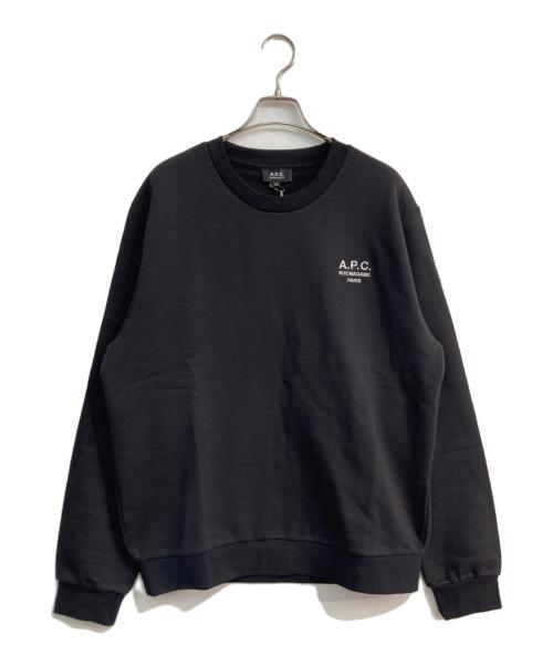 A.P.C.（アーペーセー）A.P.C. (アーペーセー) SWEAT STANDARD RUE MADAME　24246-1-98351 ブラック サイズ:XLの古着・服飾アイテム