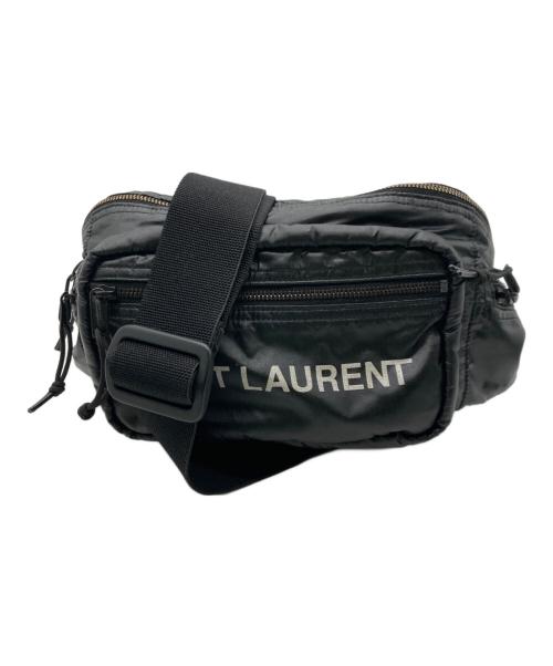 Saint Laurent Paris（サンローランパリ）Saint Laurent Paris (サンローランパリ) ウエストバッグ ブラックの古着・服飾アイテム