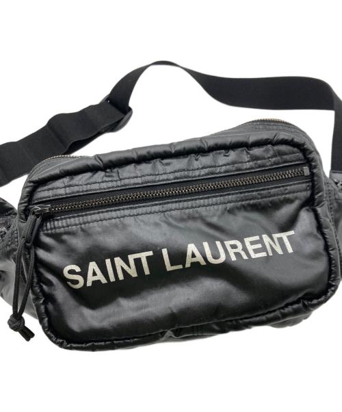 Saint Laurent Paris（サンローランパリ）Saint Laurent Paris (サンローランパリ) ウエストバッグ ブラックの古着・服飾アイテム