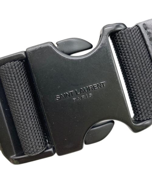 Saint Laurent Paris（サンローランパリ）Saint Laurent Paris (サンローランパリ) ウエストバッグ ブラックの古着・服飾アイテム