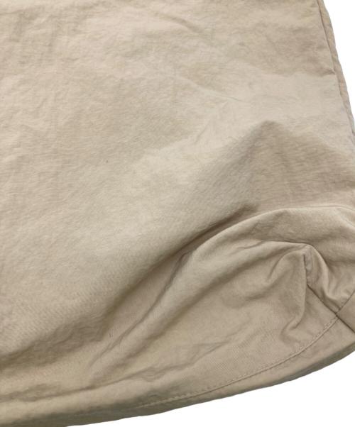 SLOW（スロウ）SLOW (スロウ) ナイロンバッグ ベージュの古着・服飾アイテム