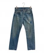 LEVI'S VINTAGE CLOTHINGリーバイス ビンテージ クロージング）の古着「1947 501XXデニムパンツ　47501-0220　エイジング加工 BIG E 赤耳 ROYAL FLUSH」｜インディゴ