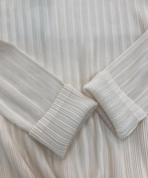 PLEATS PLEASE（プリーツプリーズ）PLEATS PLEASE (プリーツプリーズ) プリーツワンピース　PP13-FH356 アイボリー サイズ:3の古着・服飾アイテム