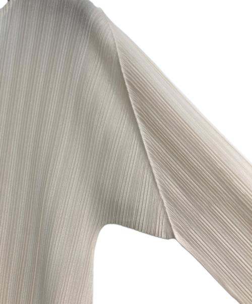PLEATS PLEASE（プリーツプリーズ）PLEATS PLEASE (プリーツプリーズ) プリーツワンピース　PP13-FH356 アイボリー サイズ:3の古着・服飾アイテム