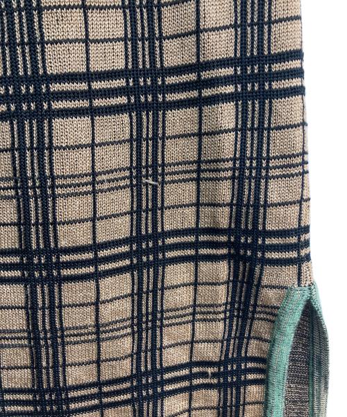 TOGA ARCHIVES（トーガアーカイブス）TOGA ARCHIVES (トーガアーカイブス) ノースリーブニットワンピース　TA71-XH020 ブラウン サイズ:36の古着・服飾アイテム