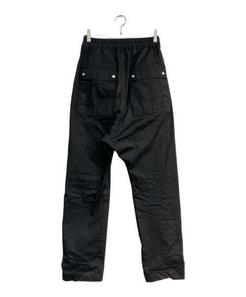 RICK OWENS（リックオウエンス）RICK OWENS (リックオウエンス) BELA PANTS　 25SS　RU01E5361-TE ブラック サイズ:46の古着・服飾アイテム