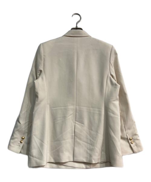 JUSGLITTY（ジャスグリッティー）JUSGLITTY (ジャスグリッティー) ダブル釦ジャケット アイボリー サイズ:2の古着・服飾アイテム