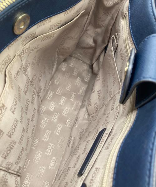 MICHAEL KORS（マイケル・コース）MICHAEL KORS (マイケルコース) 2WAYトートバッグ　35S6GSOT2L ネイビー サイズ:-の古着・服飾アイテム