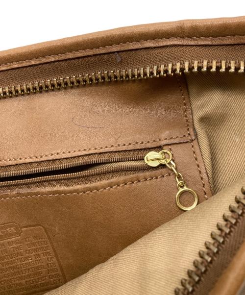 COACH（コーチ）COACH (コーチ) レザーワンショルダーバッグ　OLD COACH　HOD-9213 ブラウン サイズ:-の古着・服飾アイテム