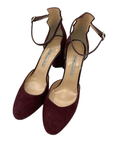 PELLICO（ペリーコ）PELLICO (ペリーコ) ハイヒールパンプス ボルドー サイズ: 37 1/2の古着・服飾アイテム
