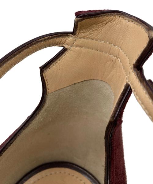 PELLICO（ペリーコ）PELLICO (ペリーコ) ハイヒールパンプス ボルドー サイズ: 37 1/2の古着・服飾アイテム