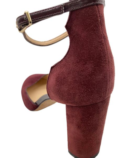 PELLICO（ペリーコ）PELLICO (ペリーコ) ハイヒールパンプス ボルドー サイズ: 37 1/2の古着・服飾アイテム