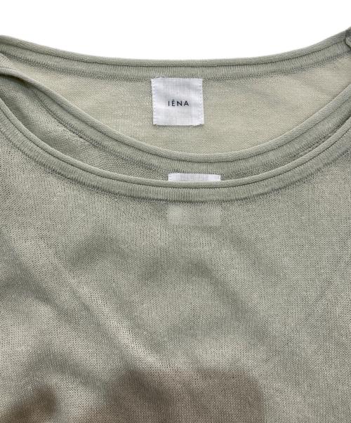 IENA（イエナ）IENA (イエナ) レイヤードシアーニットセット　24SS　24080900338010 グリーン サイズ:Freeの古着・服飾アイテム
