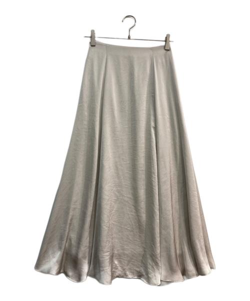 Plage（プラージュ）Plage (プラージュ) Satin マーメイドスカート　23060922303030 ベージュ サイズ:34の古着・服飾アイテム