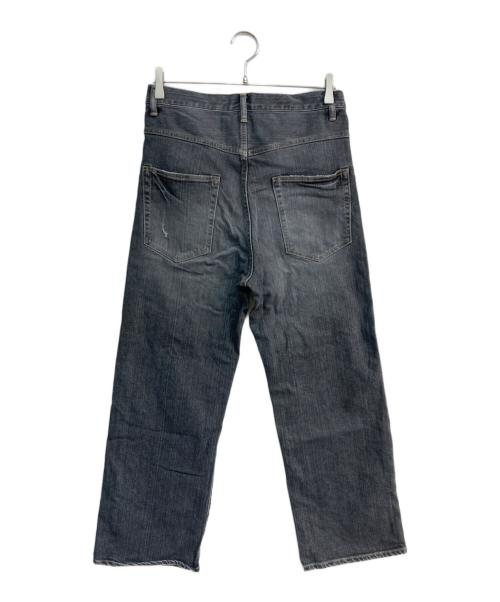 FRAMeWORK（フレームワーク）FRAMeWORK (フレームワーク) デニムストレートパンツ グレー サイズ:36の古着・服飾アイテム