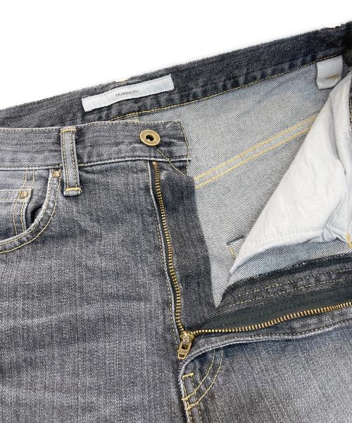 FRAMeWORK（フレームワーク）FRAMeWORK (フレームワーク) デニムストレートパンツ グレー サイズ:36の古着・服飾アイテム