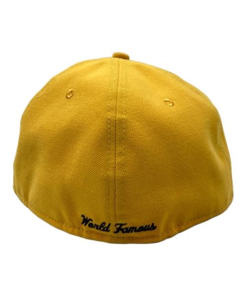 SUPREME（シュプリーム）SUPREME (シュプリーム) New Era (ニューエラ) 2トーンボックスロゴキャップ イエロー×ブラック サイズ:７1/2の古着・服飾アイテム