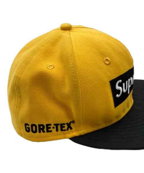 SUPREME（シュプリーム）SUPREME (シュプリーム) New Era (ニューエラ) 2トーンボックスロゴキャップ イエロー×ブラック サイズ:７1/2の古着・服飾アイテム