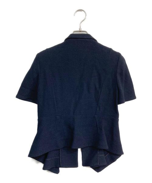 MARNI（マルニ）MARNI (マルニ) 半袖ジャケット ネイビー サイズ:38の古着・服飾アイテム