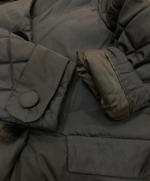 PRADA（プラダ）PRADA (プラダ) ミンクファーダウンジャケット　29X737 S142 ネイビー サイズ:36の古着・服飾アイテム