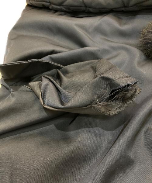 PRADA（プラダ）PRADA (プラダ) ミンクファーダウンジャケット　29X737 S142 ネイビー サイズ:36の古着・服飾アイテム