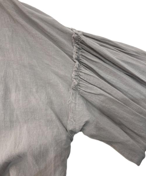 Whim Gazette（ウィムガゼット）Whim Gazette (ウィムガゼット) ローンスリーブギャザープルオーバー グレー サイズ:Freeの古着・服飾アイテム