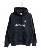NIKE×F.C.R.B.ナイキ×エフシーレアルブリストル）の古着「プルオーバーパーカー」｜ブラック