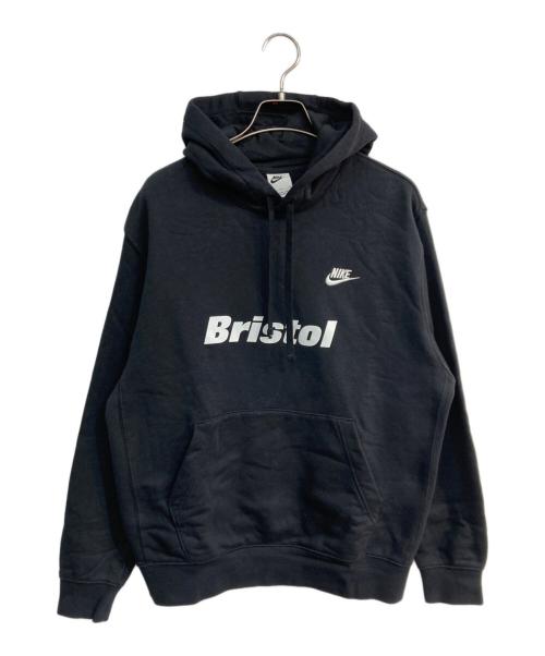NIKE（ナイキ）NIKE (ナイキ) F.C.R.B. (エフシーレアルブリストル) プルオーバーパーカー ブラック サイズ:Lの古着・服飾アイテム
