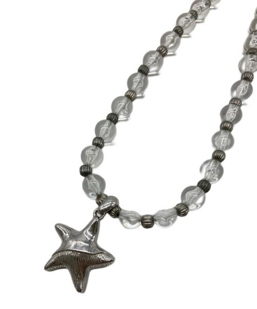 GIVENCHY（ジバンシィ）GIVENCHY (ジバンシィ) ヴィンテージスターモチーフネックレス シルバーの古着・服飾アイテム