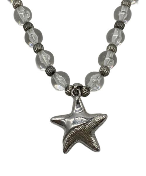 GIVENCHY（ジバンシィ）GIVENCHY (ジバンシィ) ヴィンテージスターモチーフネックレス シルバーの古着・服飾アイテム