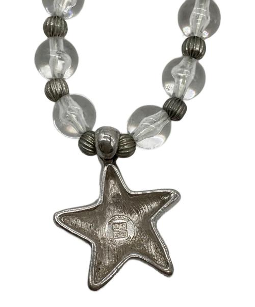 GIVENCHY（ジバンシィ）GIVENCHY (ジバンシィ) ヴィンテージスターモチーフネックレス シルバーの古着・服飾アイテム